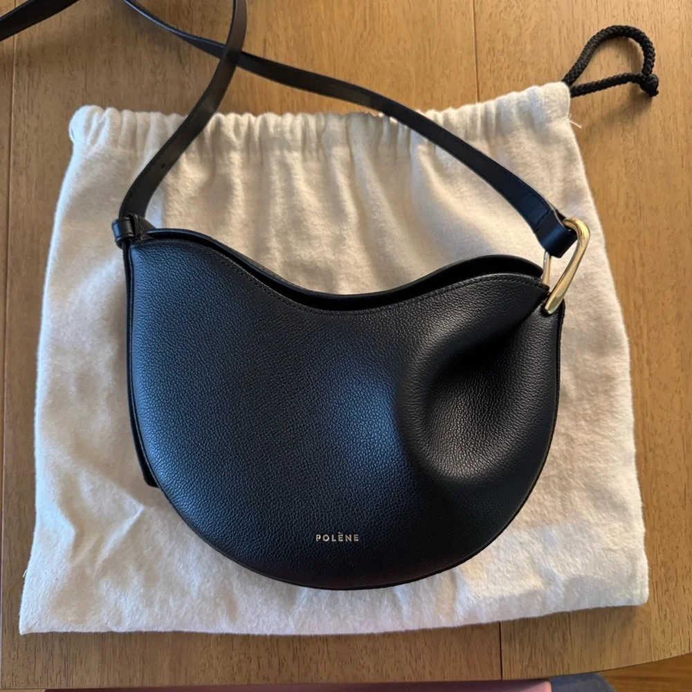 POLENE TONCA BAG - Black - Picture 2 of 6